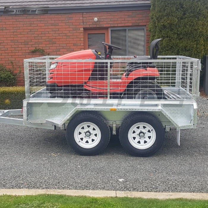 Single Axle Cage Trailer
