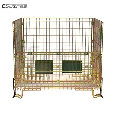 Kontainer Wire Mesh yang Dapat Dilipat