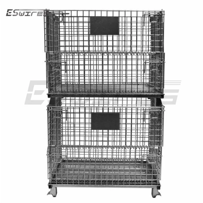 Wire Containers With Casters