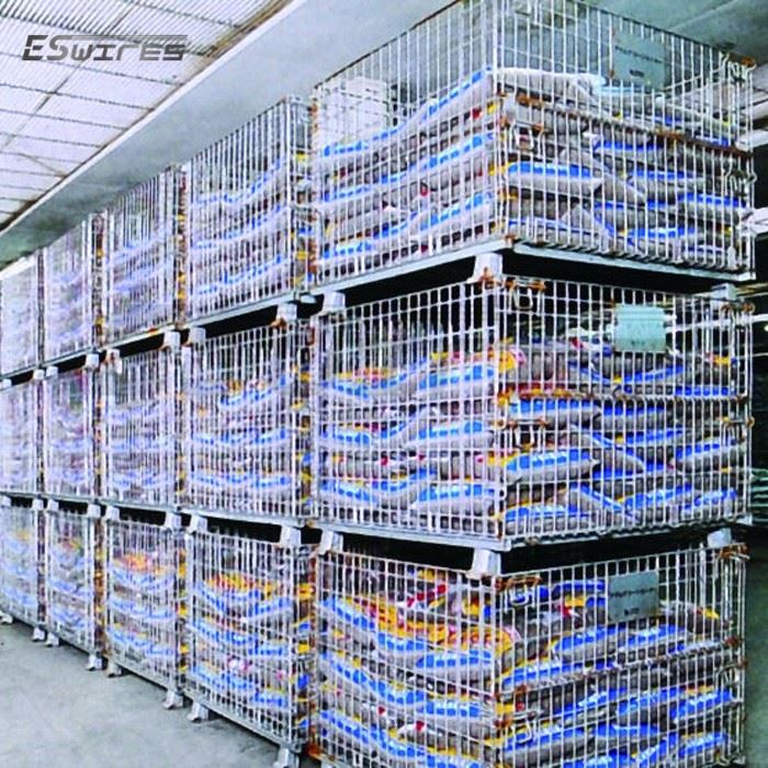 Wire Containers With Casters